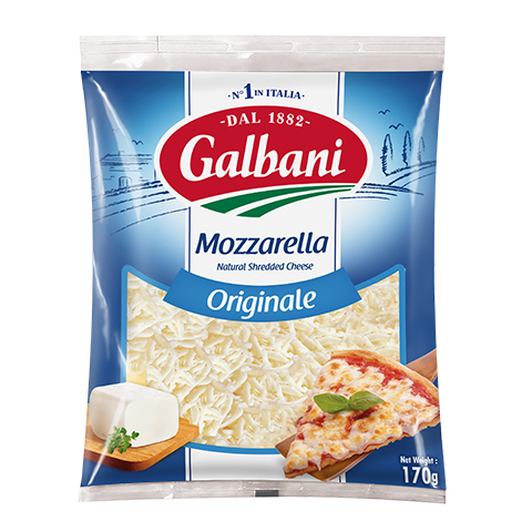 Galbani 馬蘇里拉(原味)碎芝士 170克