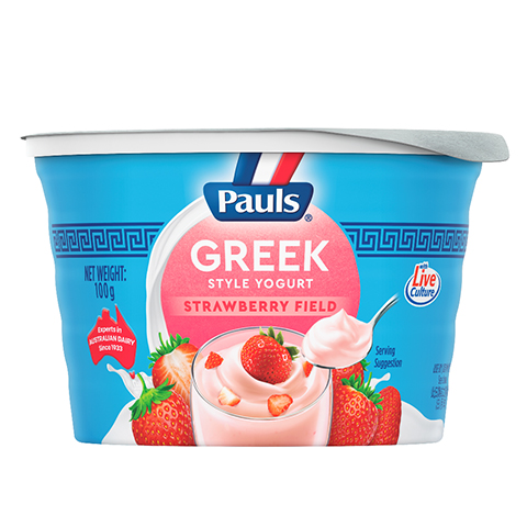 保利希臘式士多啤梨味乳酪 100克