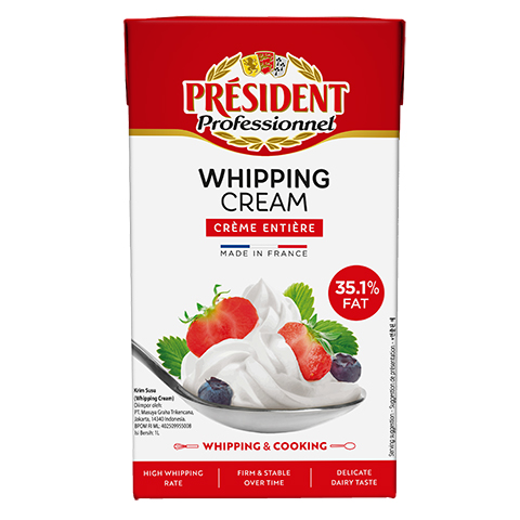 總統牌淡忌廉 1公升