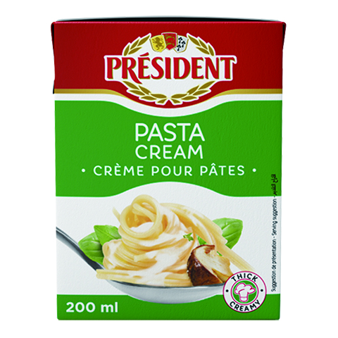 總統牌意粉專用淡忌廉 200毫升