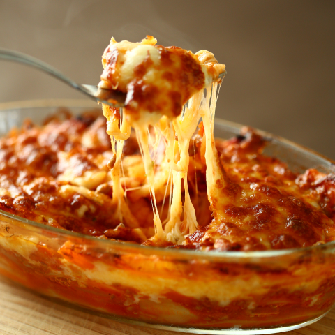 芝士蕃茄肉醬千層焗薯