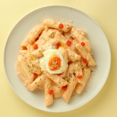 溫泉蛋明太子忌廉韓式年糕